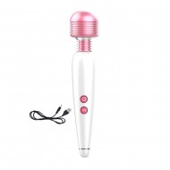 USB Şarjlı 12 Hızlı Wand Vibratör