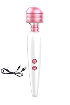USB Şarjlı 12 Hızlı Wand Vibratör