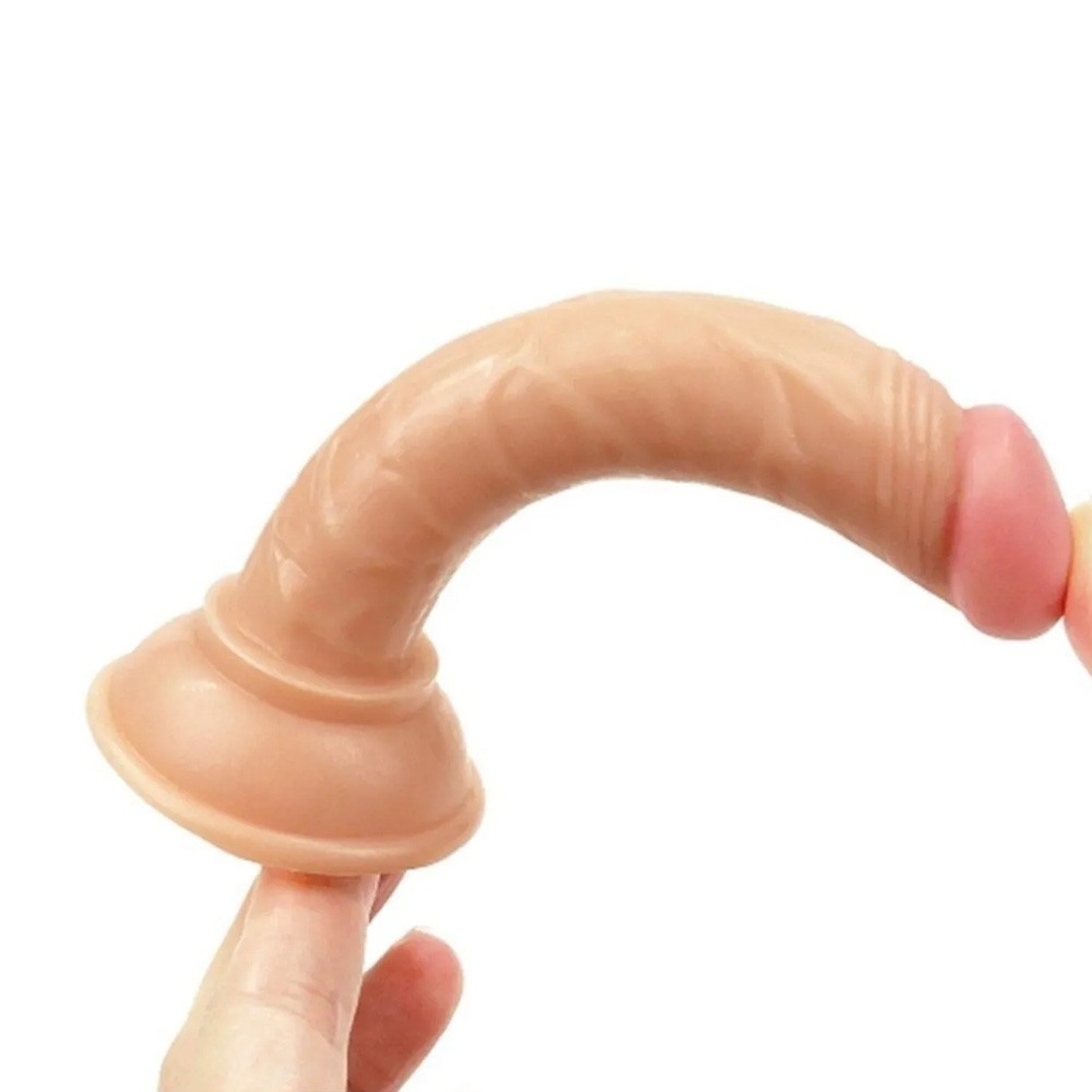 14cm Vantuzlu Gerçekçi Dildo