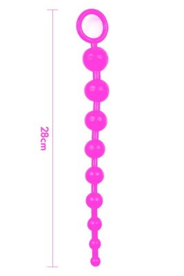 Boğumlu Anal Zevk Topları - Pembe