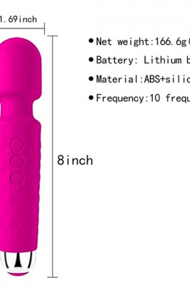 Pembe 8 Hızlı & 20 Titreşim Modlu Bükülebilir G-Nokta Vibratör: Şarjlı ve Su Geçirmez!