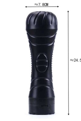 Realistik Titreşimli Büyük Boy Vajinal Vibratör: Çıkarılabilir Tırtıklı İç Yapı ve Hijyenik Tasarım!