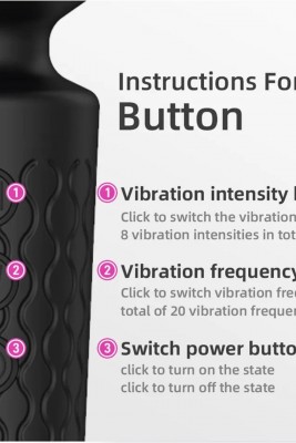 Siyah 8 Hızlı & 20 Titreşim Modlu Bükülebilir G-Nokta Vibratör: Şarjlı ve Su Geçirmez!